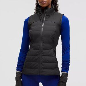 Lululemon Down for It All Vest in Black Goose Down Women's 6